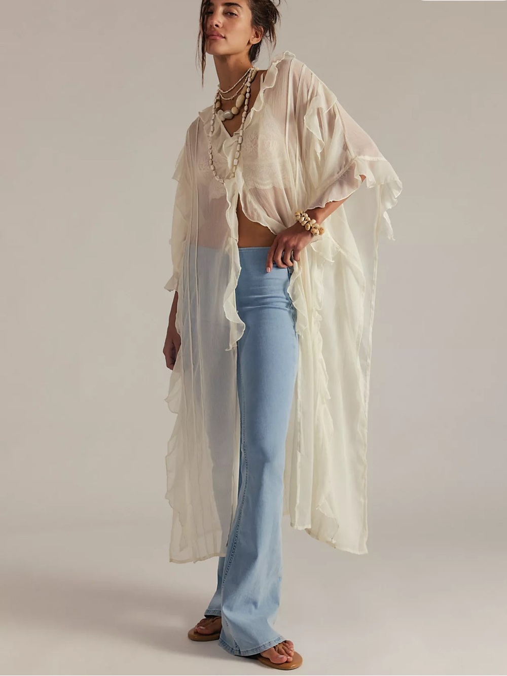 Free People We The Free Penny Pull-On Flare Jeans Size 29